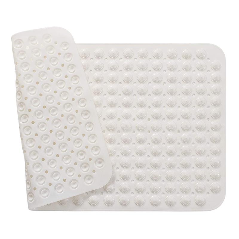 Antiskli badekar dusjmatte dusj badematte suge baderomsmatte pvc massasjepartikler fotpute baderomsteppe badematte: B