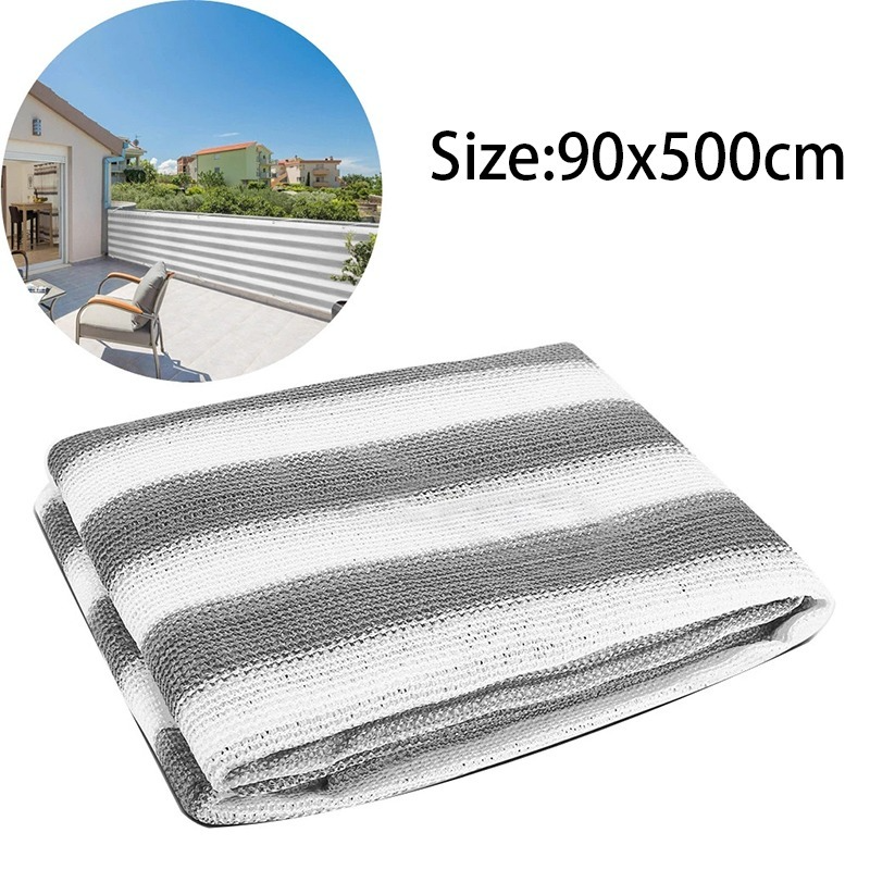 Home Balcony Privacy Screen with Grommets Fence Outdoor Garden Breathable with Grommets Residential Hotel Protection Summer Item