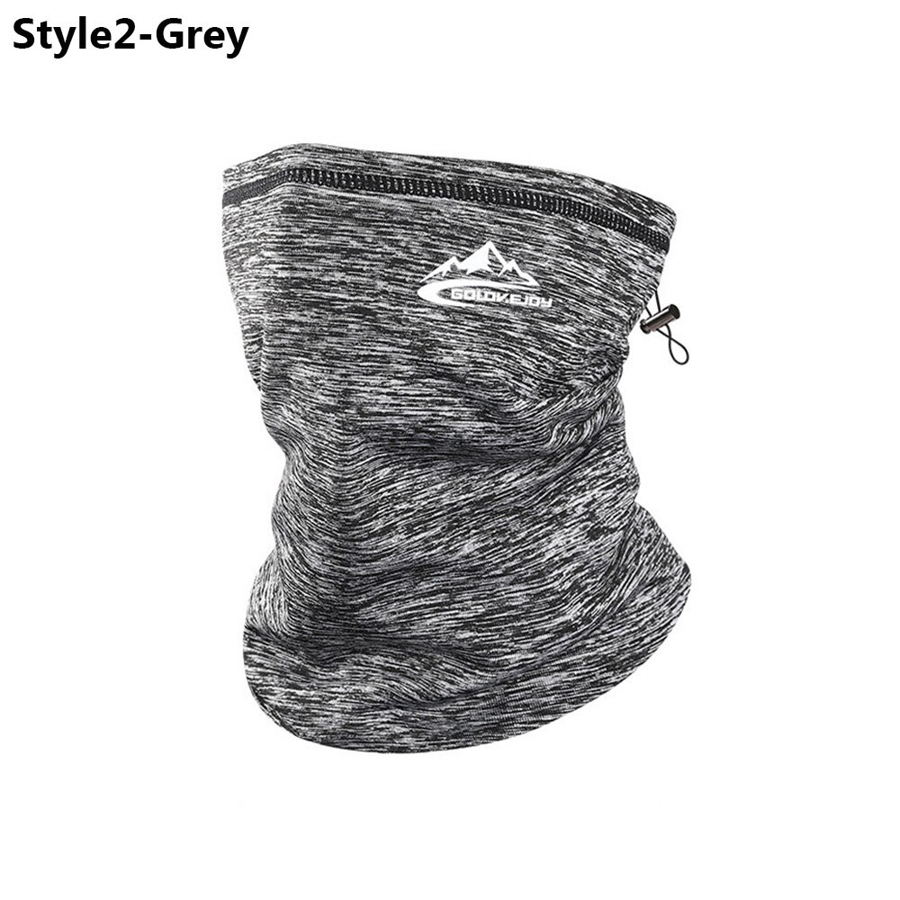 Foulard de cyclisme pour hommes, cache-cou, couvre-chef, Bandana, Simple, à la: style2	grey