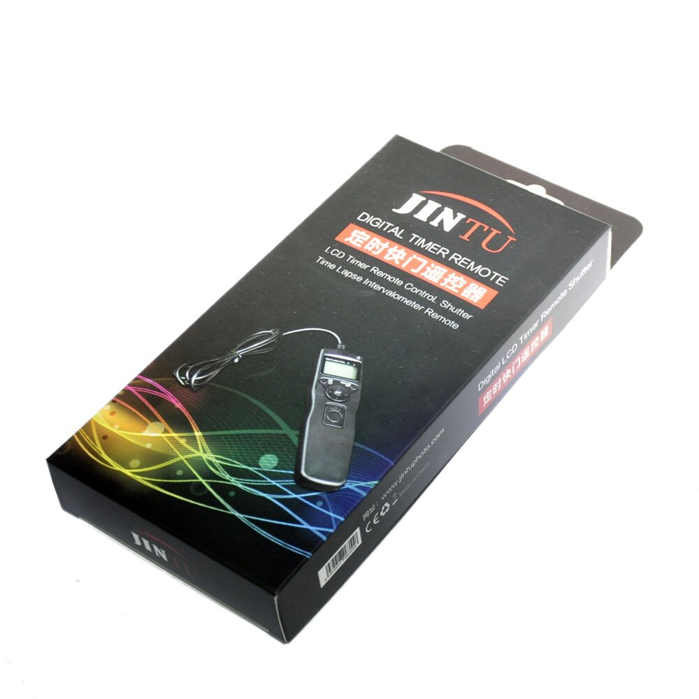 JINTU-intervalómetro de tiempo LCD, temporizador, Control remoto N1, disparador de obturador para cámara NIKON D800E D800 D700 D300s D850 D810