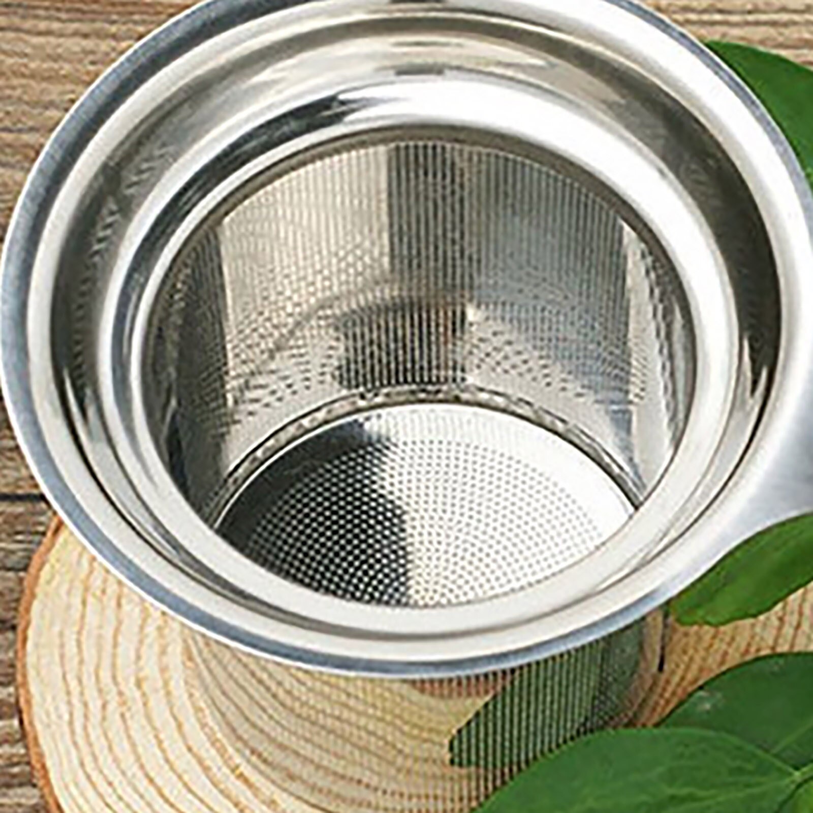 1Pc Thee Filter Grote Capaciteit Roestvrijstalen Filter Thuis Praktische Thee Set Theezeefje Theewaar Чайный Фильтр Filtro De té C50