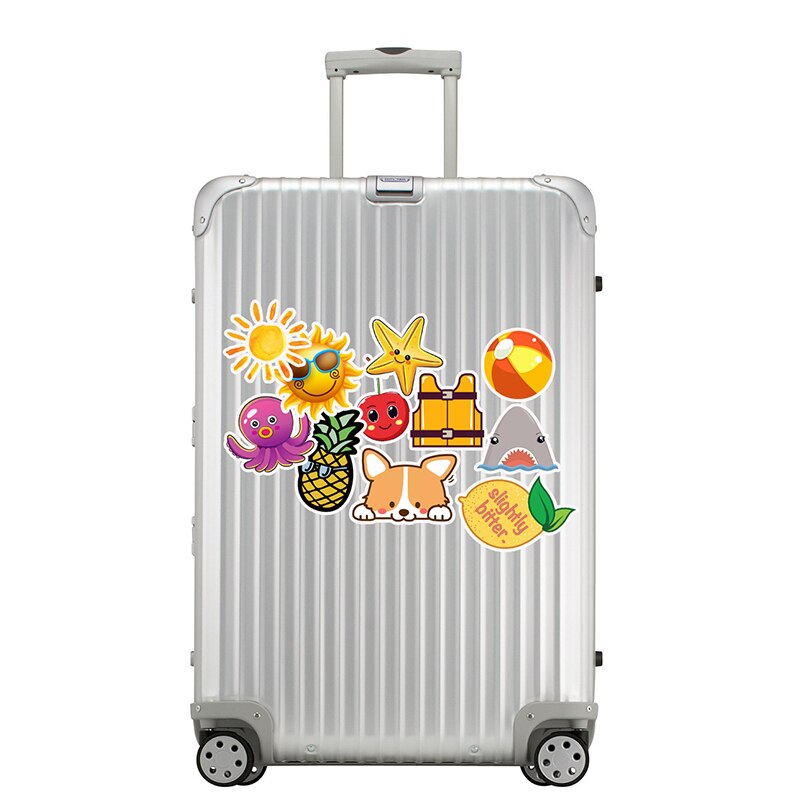 50Pcs Cute Stickers Vinyl Laptop Stickers For Teens Girls Water Bottle Decals Guitar Skateboards Waterproof Computer Stickers