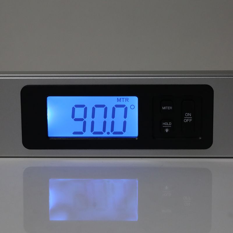 Digital Electronic Protractor angle finder Level Measuring Gauge meter inclinometer ruler 0-230 degree 400MM metal material