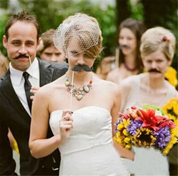 58pcs/set Funny Photo Booth Props Stick Frame Weeding Birthday Party DIY Supplies Photobooth