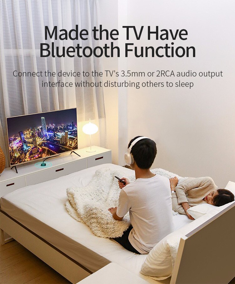M21 Bluetooth Receiver & BT Transmitter 2-in-1 Bluetooth Transmitter NFC Bluetooth Receiver For IPhone/iPad/iPod Touch/Android