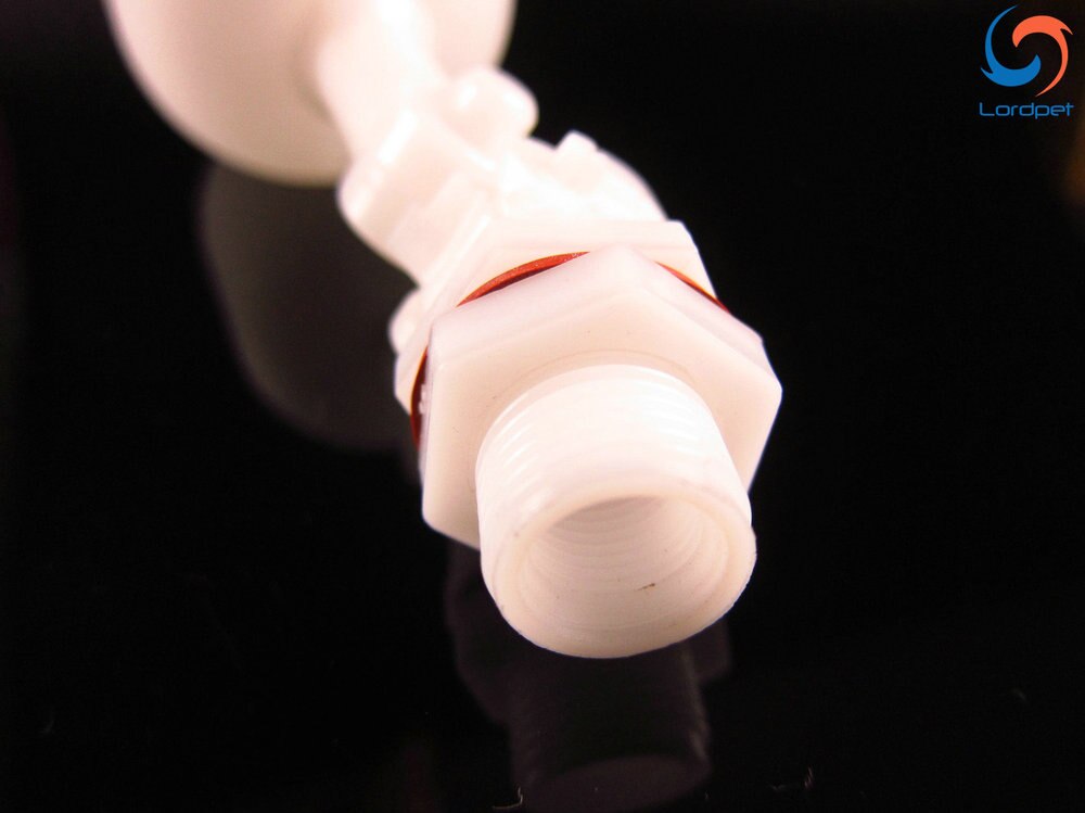 3/8" Drinking Water Float Shut Off Valve Automatic Chicken Trough Tank Fill Dog