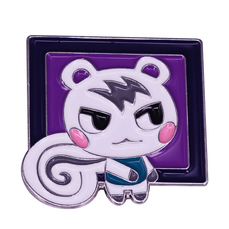 D3466 Homegaga Leuke Dier Emaille Pins Broches Bag Kleding Revers Pin Game Badge Sieraden Voor Vrouwen: 11