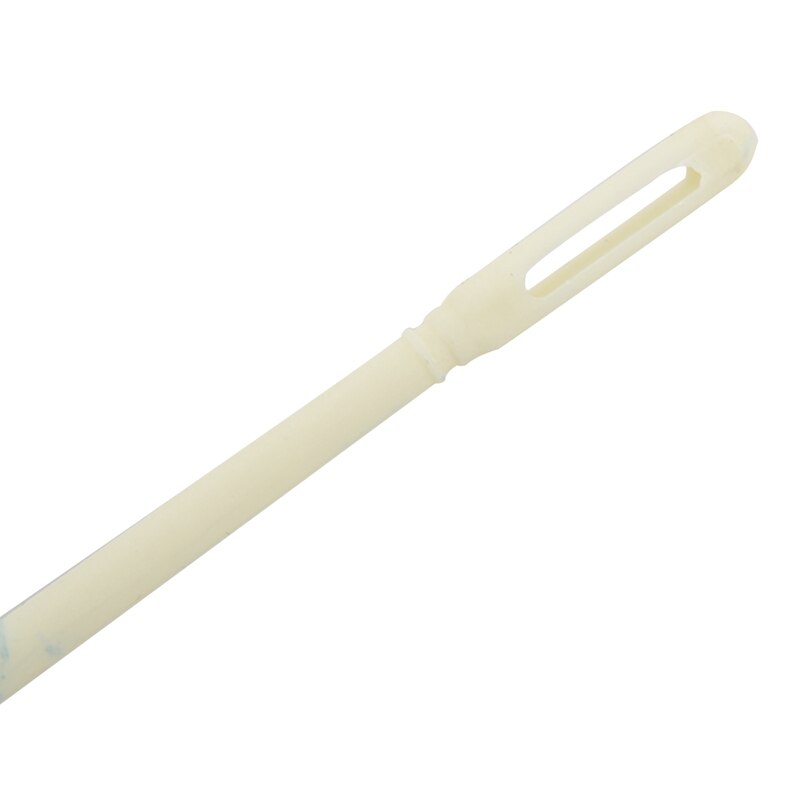 Music Instrument 6 Holes Soprano Flute Recorder White Blue