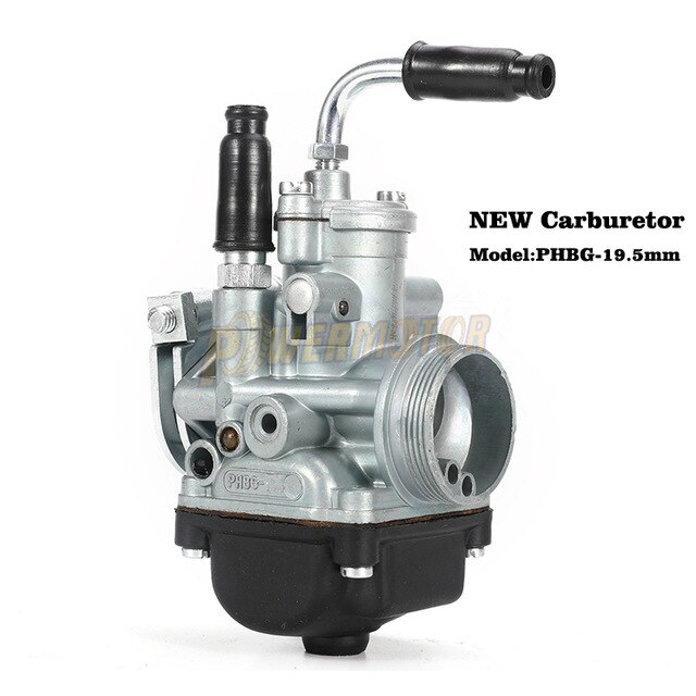 Motorcykel 12mm 15mm 17mm 19mm 21mm phbg puch carburador sort racerkarburator carb 2- takt til yamaha ktm puch zuma atv bws: 19.5mm