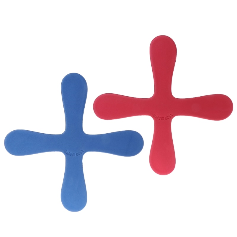 Cross Vorm Boomerang Vliegende Speelgoed Outdoor Park Schotel Grappig Spel Kinderen Sport