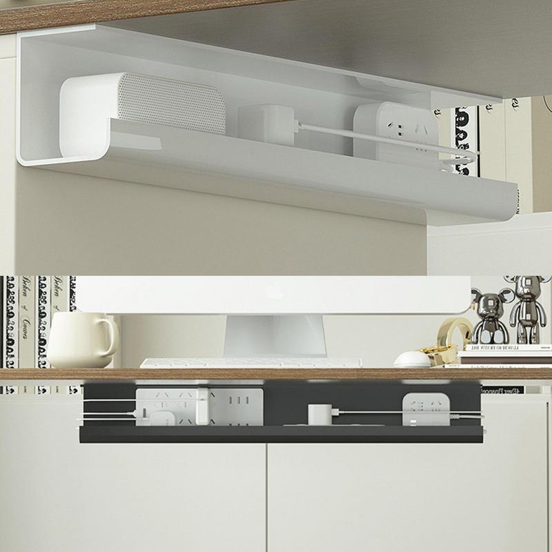 Unter Tisch Kabel Organizer unter Schreibtisch Kabel rinne Draht Organizer keine Sporn doppelseitiger Kleber verbreitert