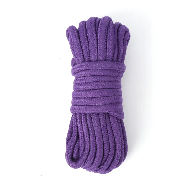Corde souple colorée pour tours de magie, accessoire de magicien de luxe, 30 pieds, 10m: WHITE