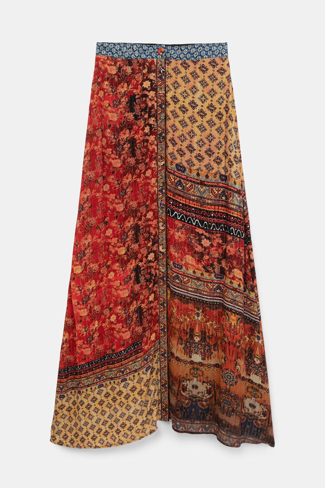 Spanish Bohemian long skirt