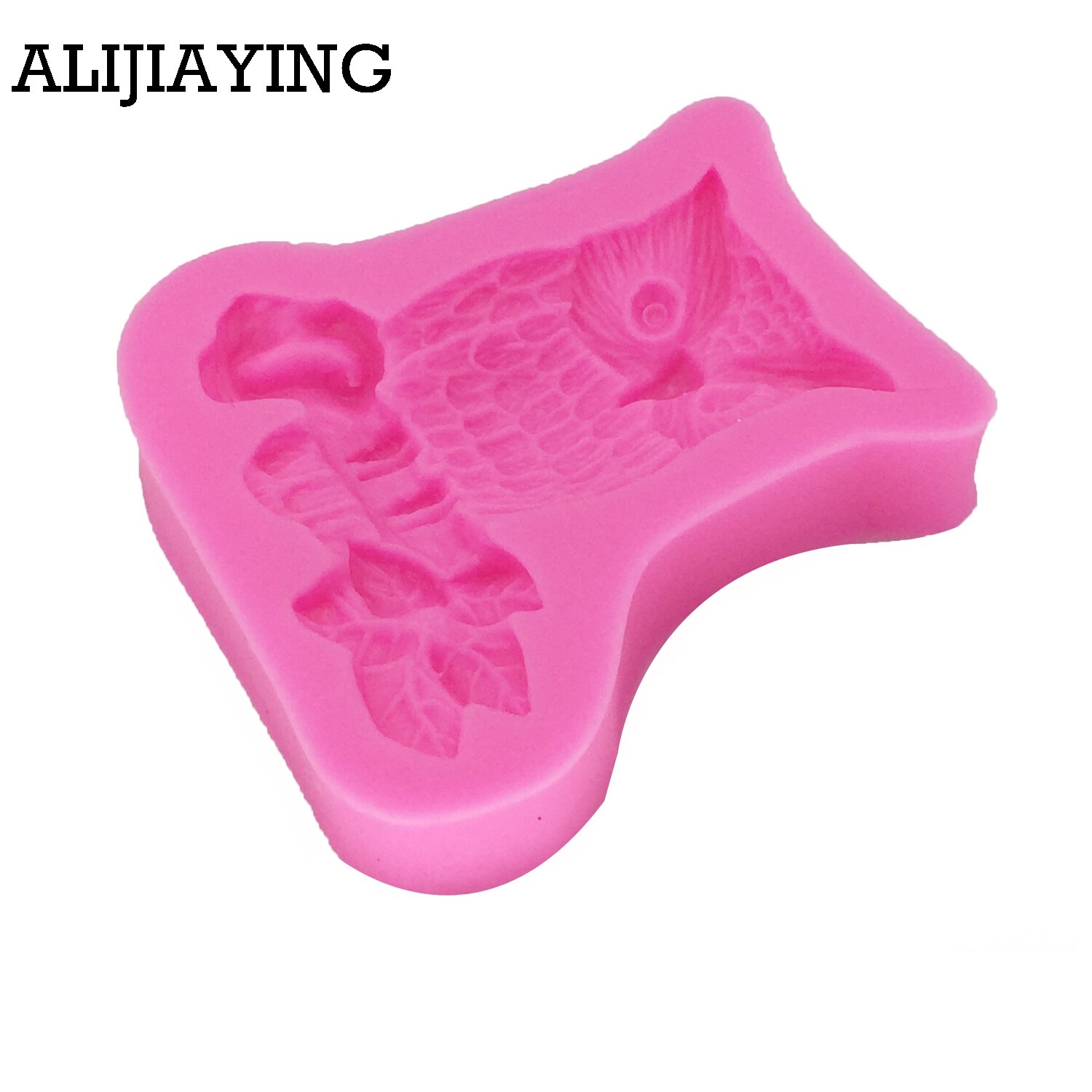 M0100 Eule Weihnachten kuchen silikon werkzeuge Fondant Kuchen Silikon Formen Eule Schokolade Tonne Süßigkeiten Formen