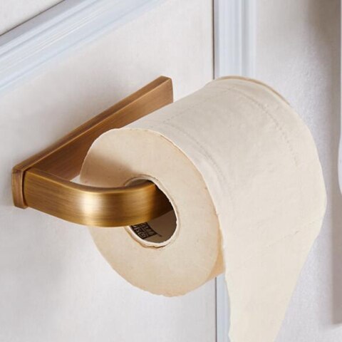 Vidric Antike Bronze- Badezimmer Zubehör einstellen verwöhnen Haltegriff Seife Halfter Handtuch Schiene Wc Gebürstet Halfter Wc Papier Halfter: Toilette Papier Halter