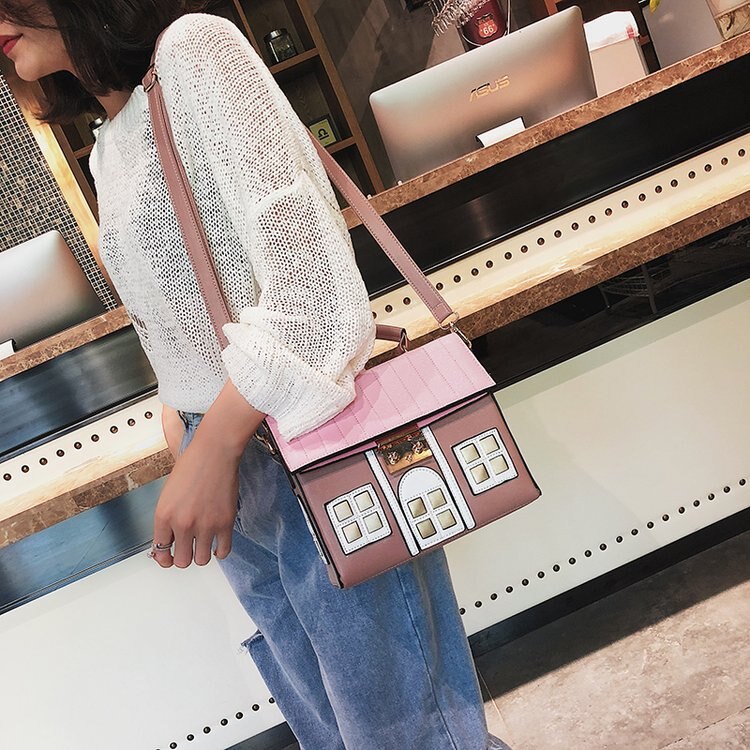 Sac à bandoulière en cuir Pu pour filles, maison, sac à épaule pour dames, sac à main décontracté