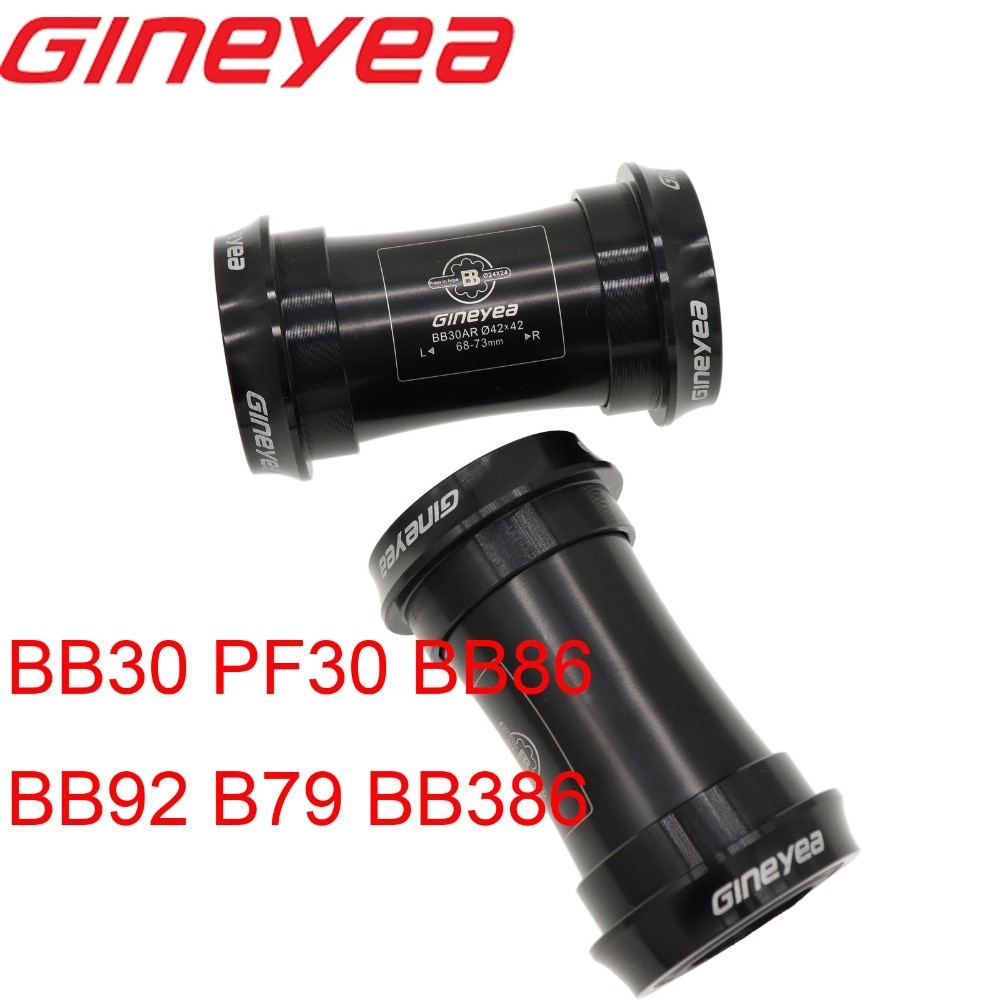 Gineyea trapas fiets BB30 PF30 BB86 BB92 B79 BB386 voor shimano voor sram gxp druk fit bearing 24mm 22 19 mm 42mm 46 MTB