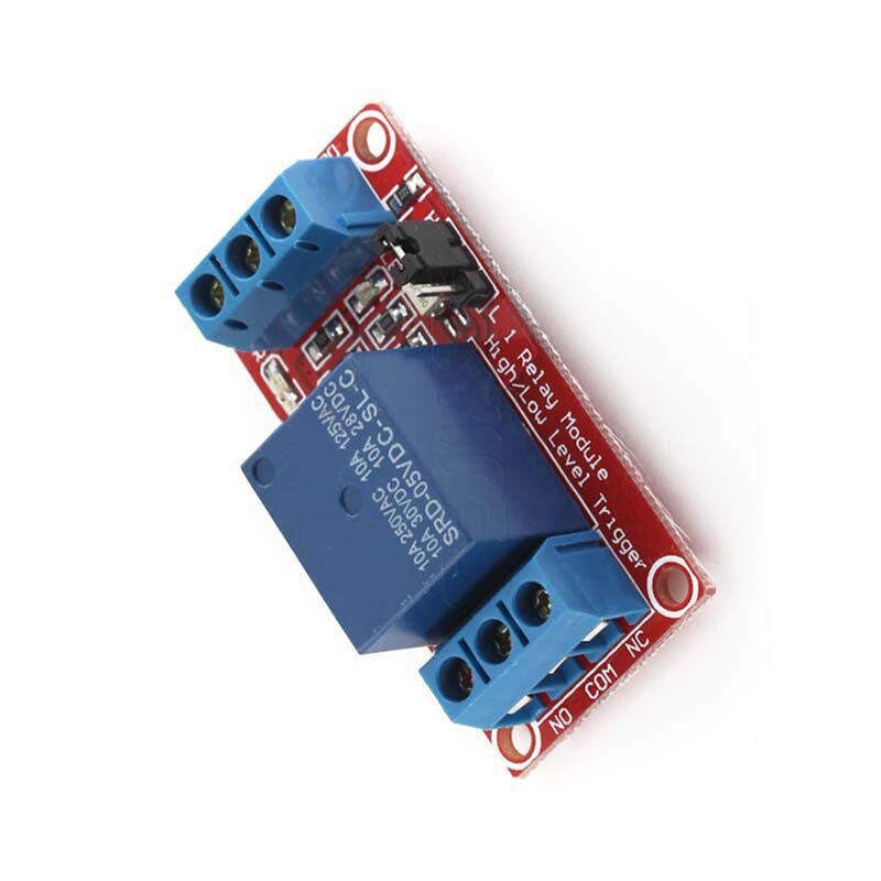 1 Road Relay Module with 10K Resistance Potentiometer Module Adjustable Resistance Module Single Turn Adjustable Analog