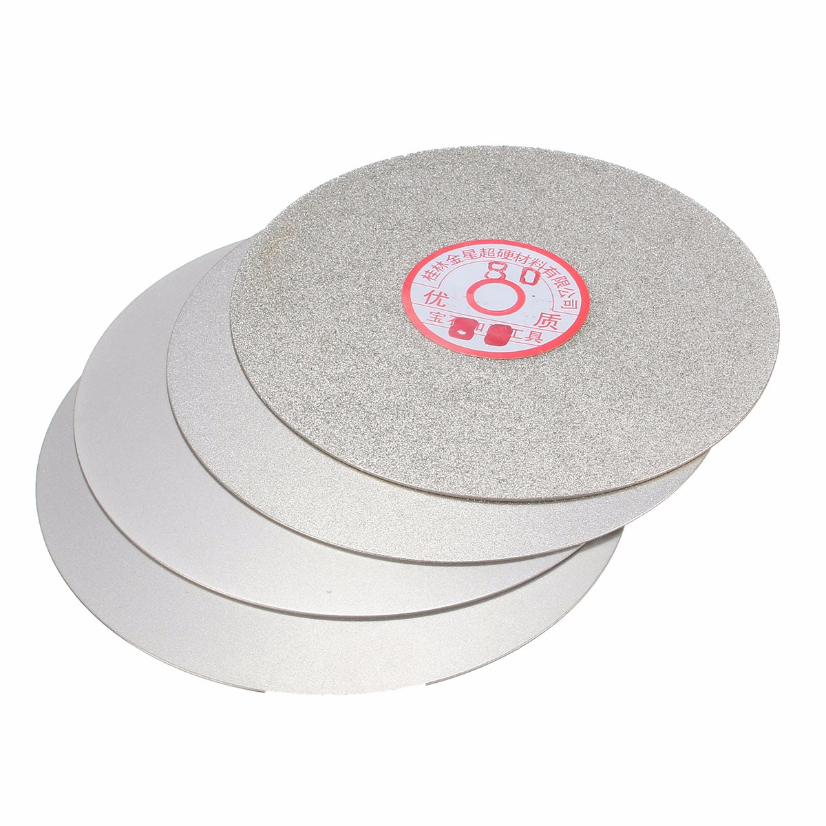 1Pc 6 &quot;Diamant Polieren Rabatt Flache Runde parallel Schleifen Rad 46/60/80/100/400/600/800/1000/1200/1500/1800/2000/2500/3000 Streugut