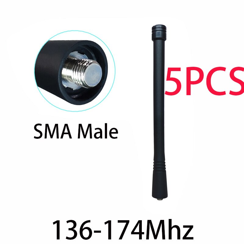 Walkie Talkie Antenne pbx antena kabellos empfänger antenne SMA-F Weibliche VHF 136-174Mhz IOT kompatibel für Radio Zubehör luft: 5Stck 15.3cm