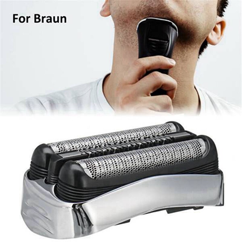 2Pcs 21S Shaver Replacement Head For Braun Series 3 21S 32S 320S-4 330S-4 340S-4 350CC-4 Shaver Head