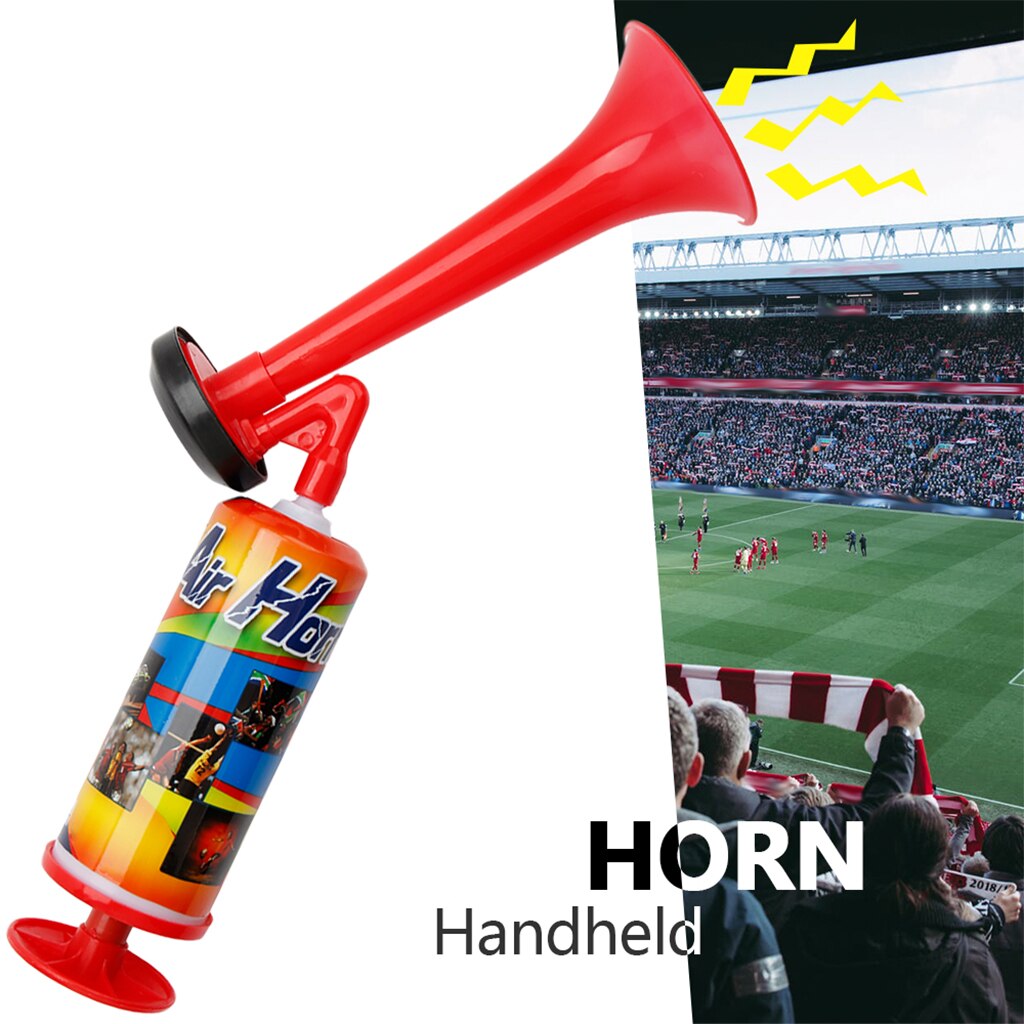 Pump Air Horn Loud Hand Held Football Sports Events Party Concerts Festival Horn