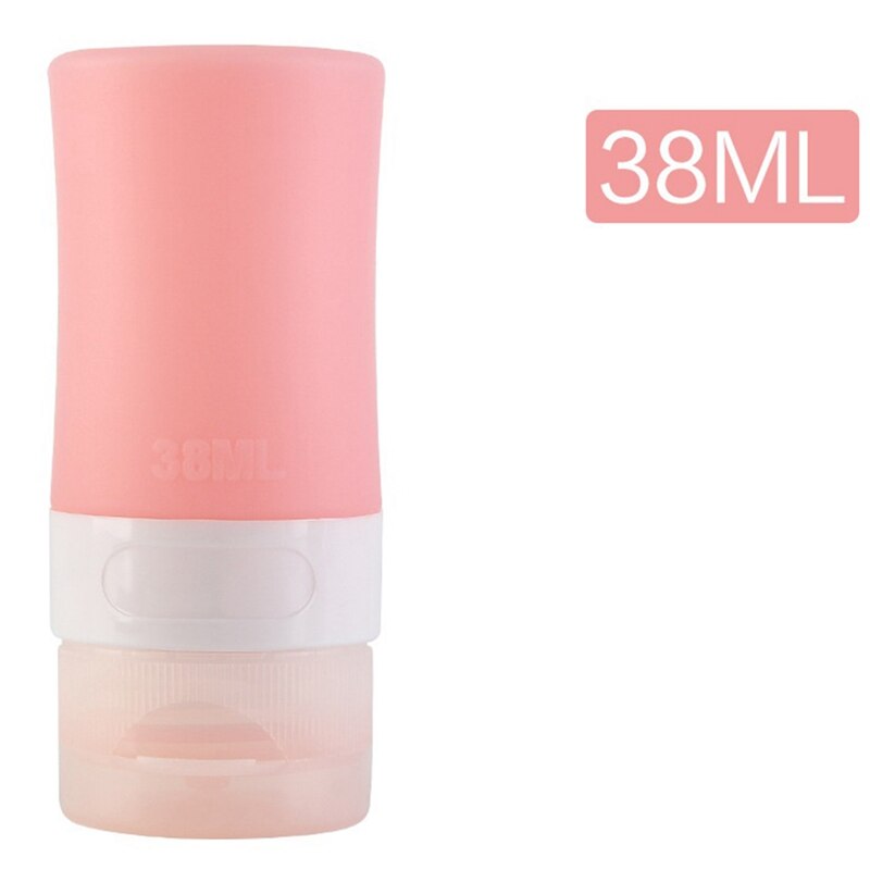 Silikonowe przenośne kobiety mężczyźni pakowanie na podróż butelka na balsam szampon wanna pojemnik na kosmetyki torba