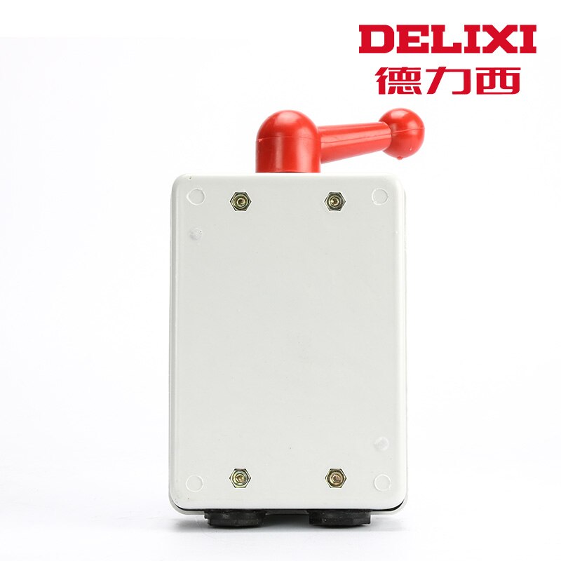 Delixi Reverse Switch QS-60 380V 220V Waterproof Three-Phase Motor Flour-Mixing Machine Positive and Negative Rotation Switches