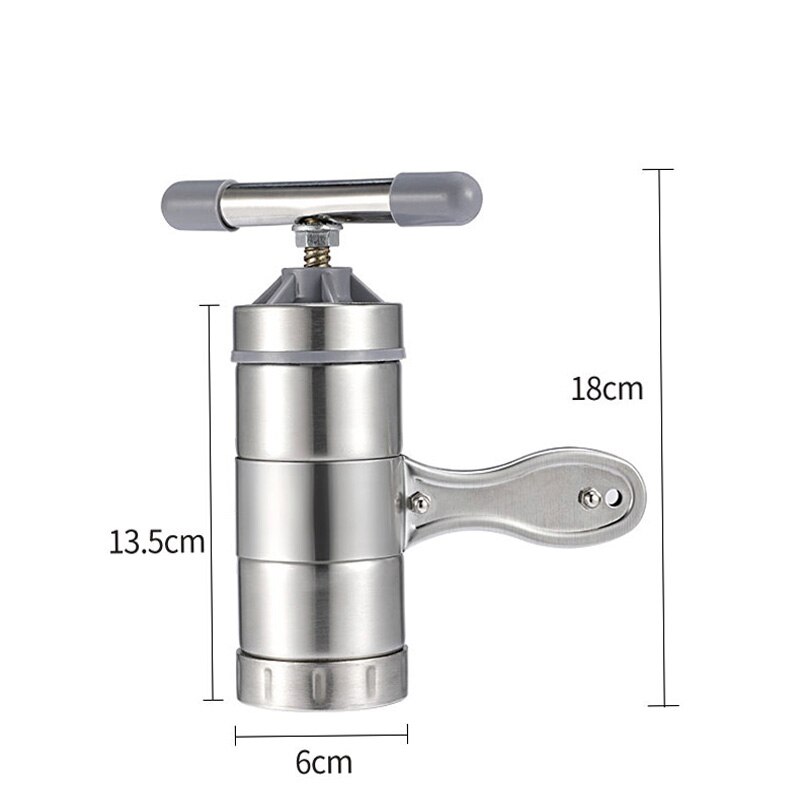 Manual Stainless Steel Noodle Maker Press Pasta Machine Spaghetti Pasta Machine Kitchen Tools