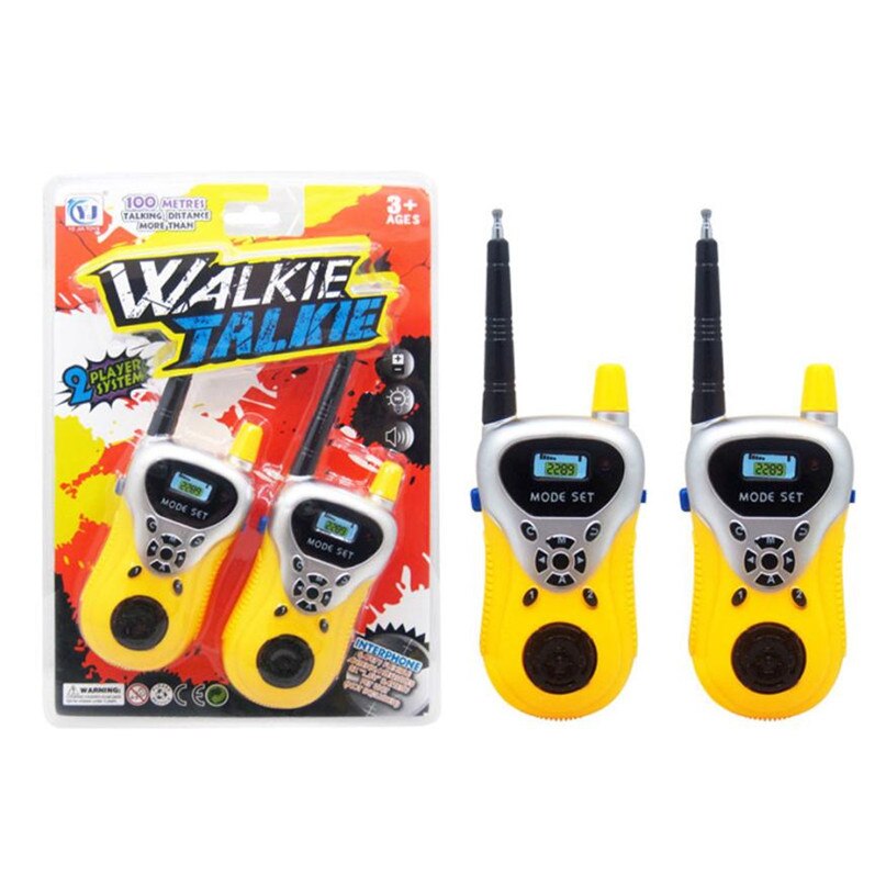 Elektronische Speelgoed 2 Stuks Draadloze Walkie Talkie Kids Grappig Speelgoed Draagbare Twee-weg Radio Baby & s