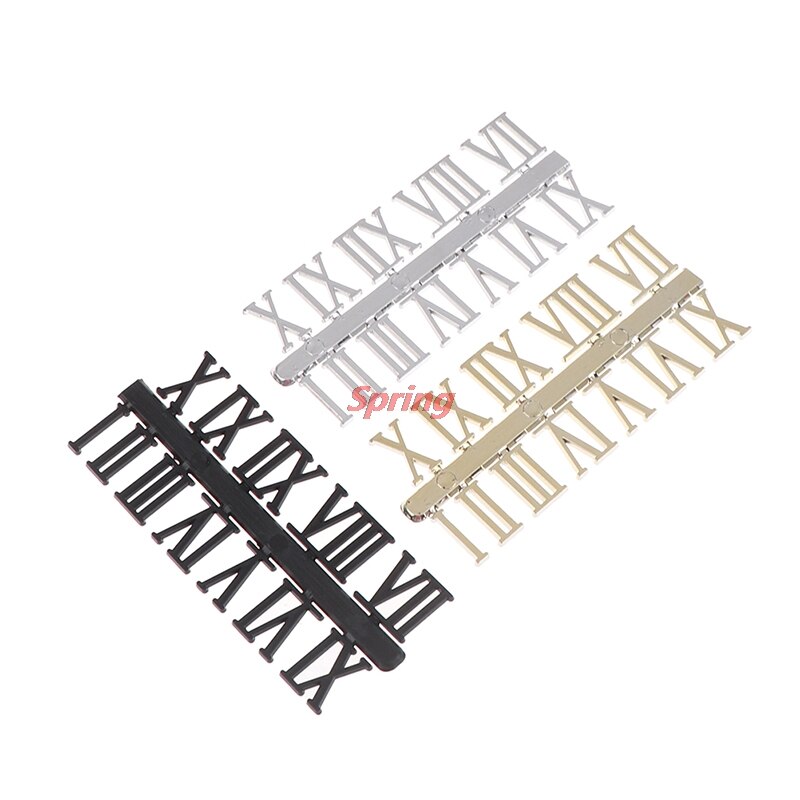 - Clock Dial Digital Mechanism Parts Card Clock Accessories Roman Numeral DIY Digital Replacement Gadget Repair Clock Parts