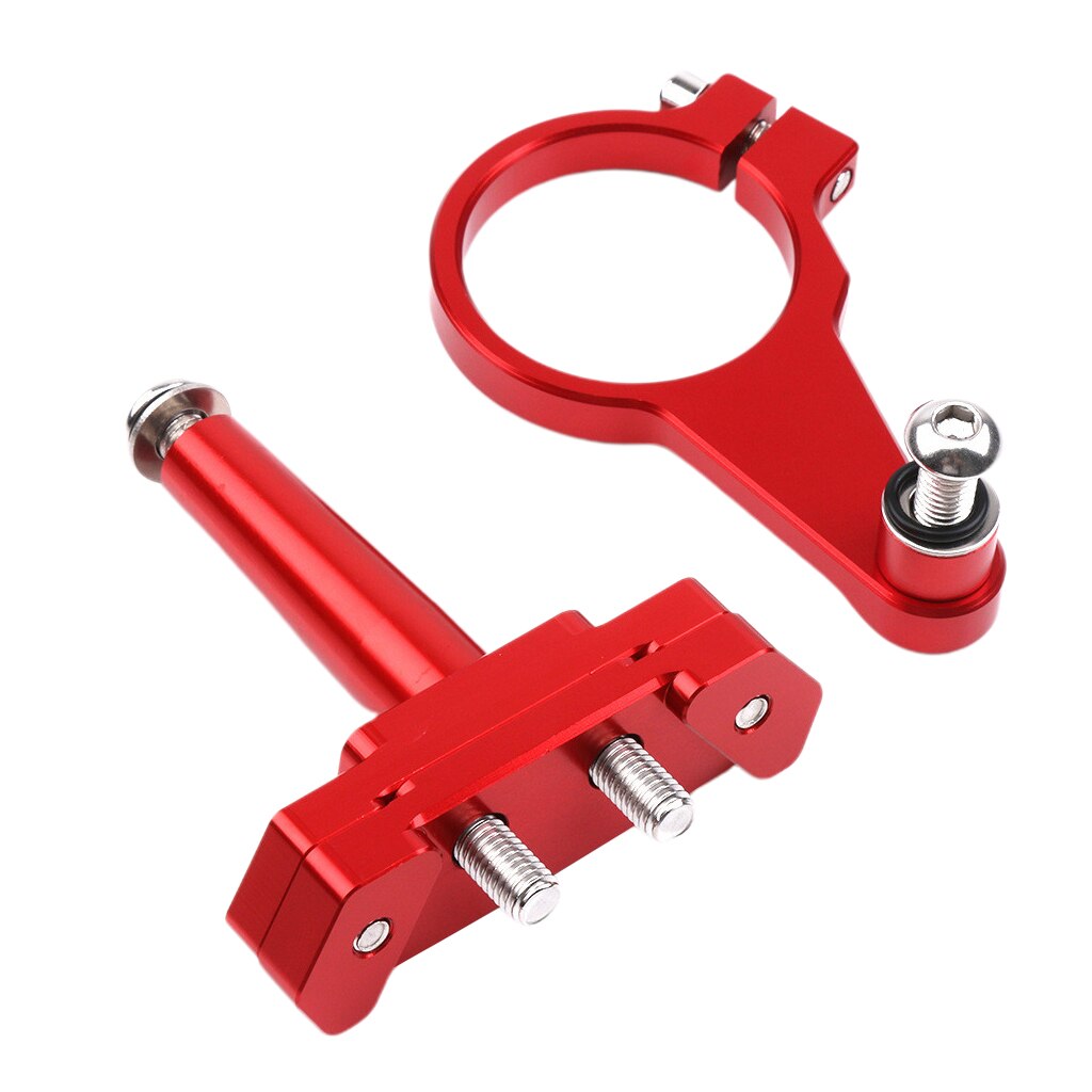 Motorbike CNC Damper Steering Bracket Stabilizer For YAMAHA YZF-R15: Red