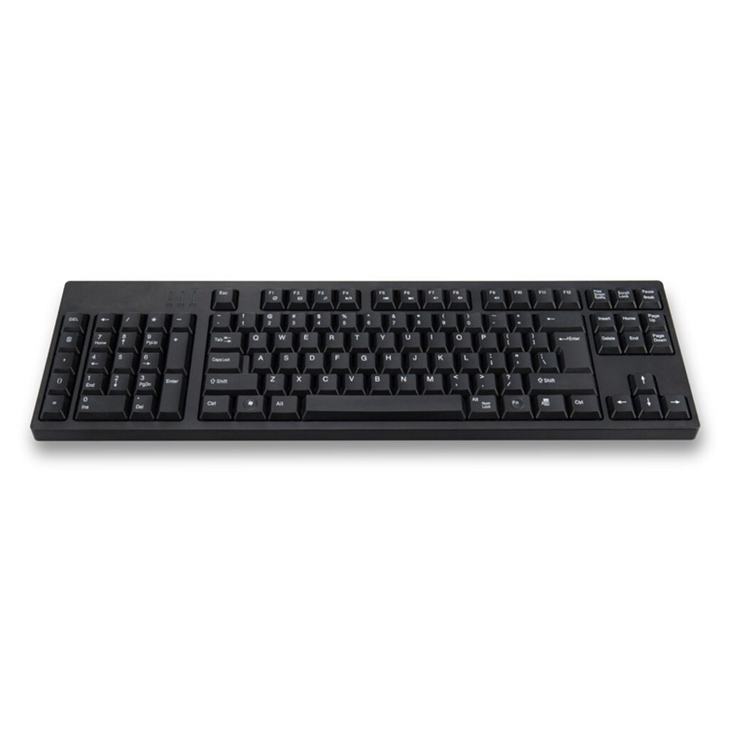Clavier numérique ergonomique noir pour gaucher, pour pc/ordinateurs portables, avec fil de 1.45 mètres, connexion d&#39;alimentation Micro USB