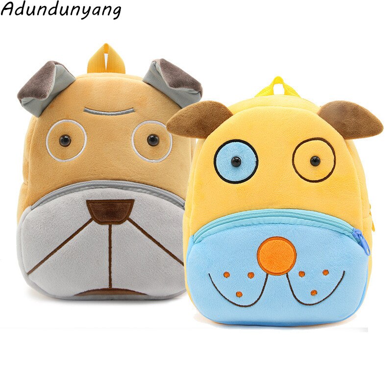 Merk kinderen schattige olifant kleuterschool hond schooltas jongens cartoon kinderrugzakken voor meisjes jongens dieren schooltassen