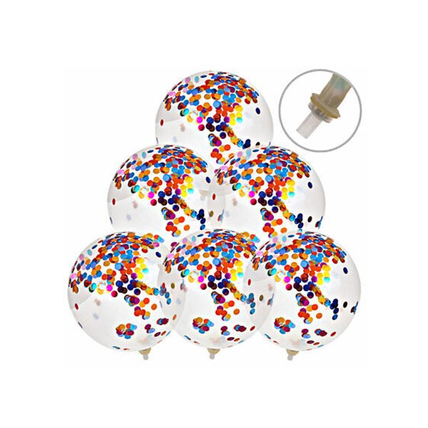 Confetti Ballonnen Voor Partijen (Pak Van 6)