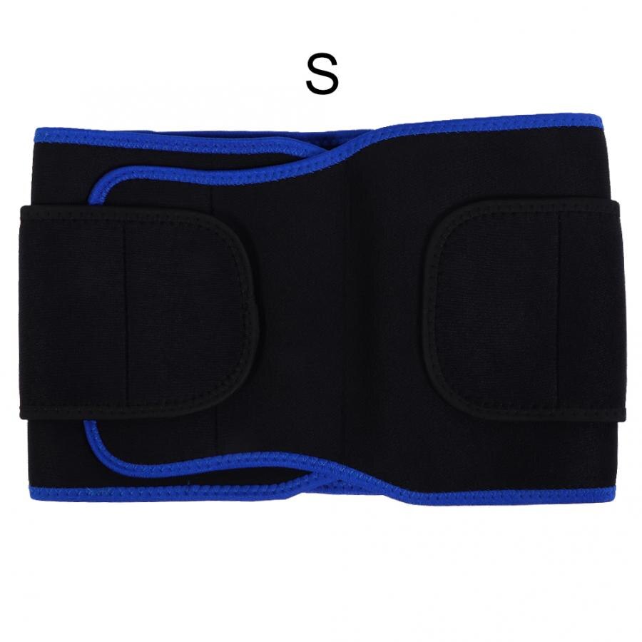 Adjustable Fitness Waist Belt Waistband Sports Yoga Fitness Lumbar Waist Abdomen Support Correction Fixing Belt Protector: S