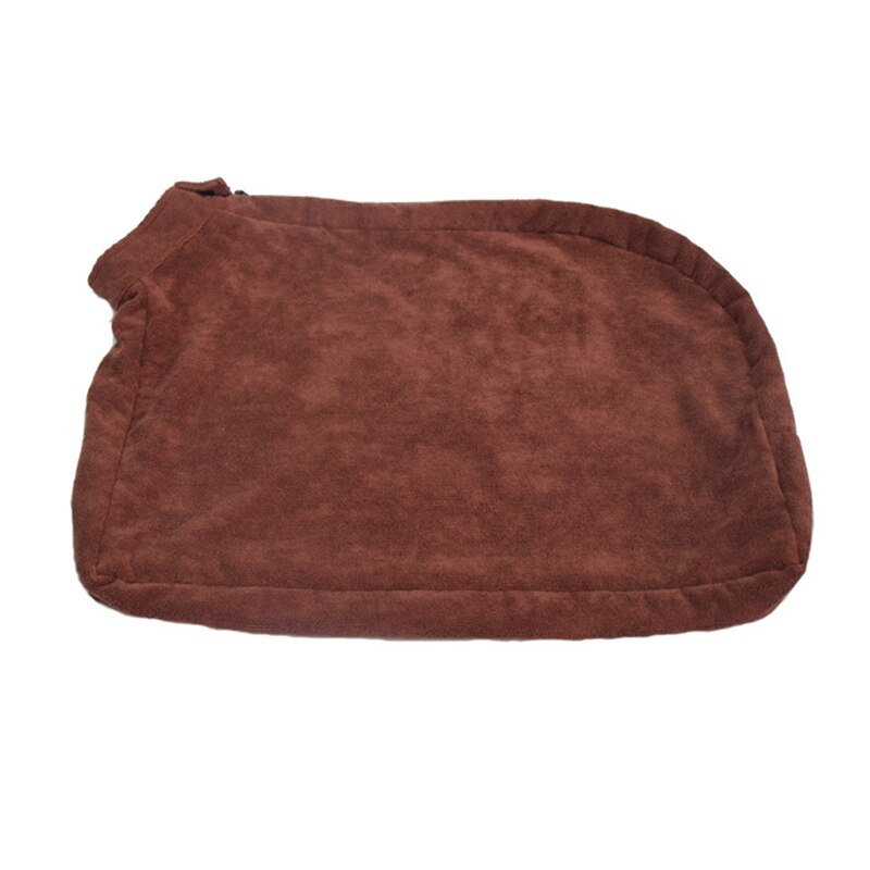 Microvezel volledig omwikkelde absorberende badjassen voor huisdieren, draagbare badhanddoek voor kat en hond, badjas voor dieren, handdoek voor huisdierenkleding: Br / Ik