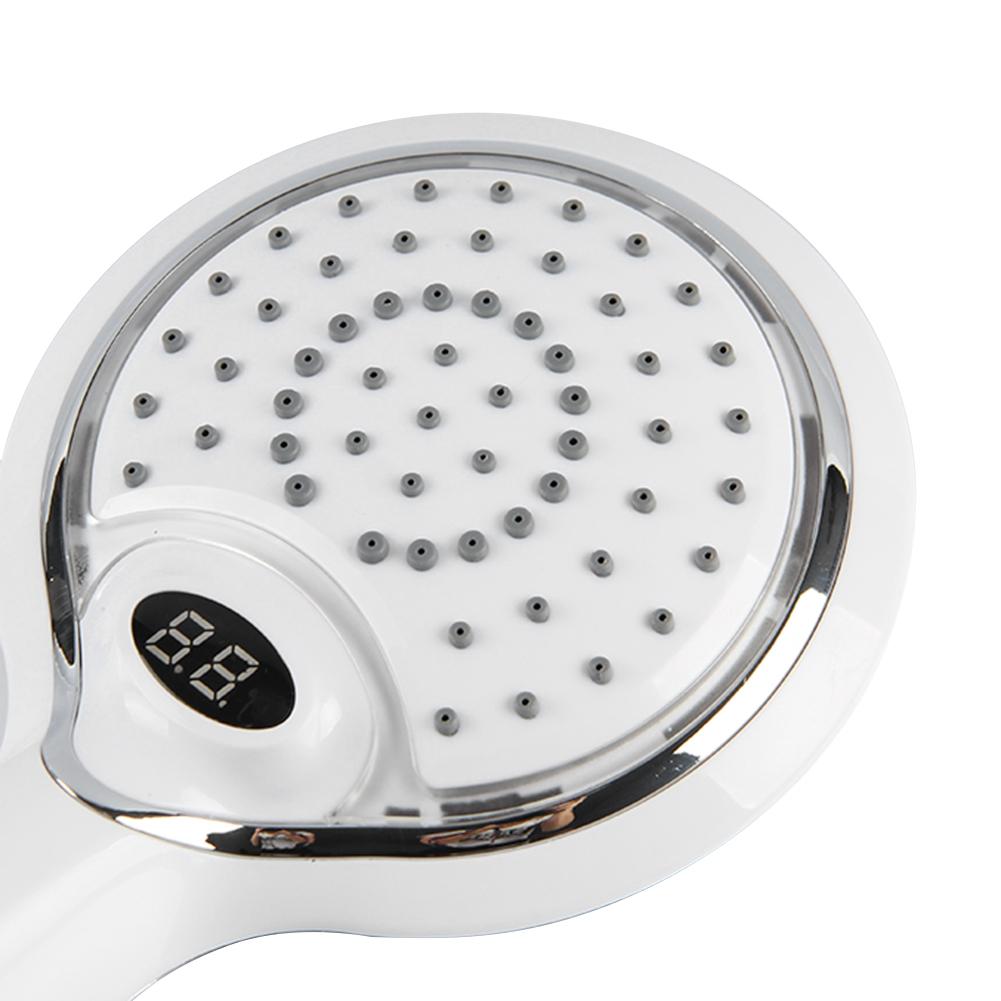 Led Douchekop Handheld Douchekop Met Temperatuur Digitale Display 3 Kleuren Veranderen Water Powered Led Douchekop Sprinkler