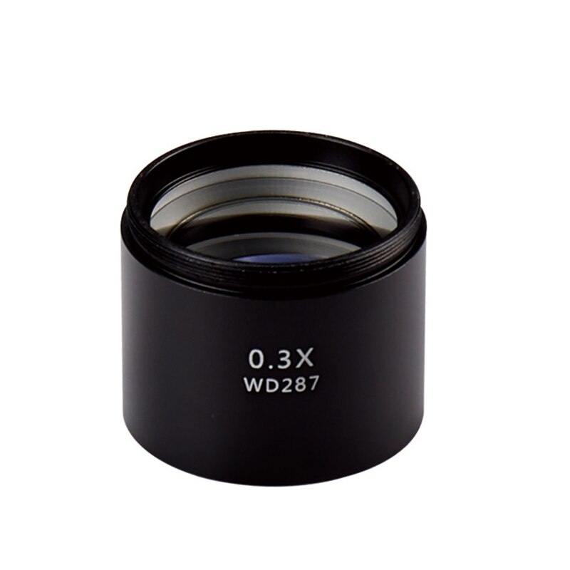 1.5x 0.3x 0.5x 0.7x 1x 2x hjelpelinse barlow objektiv  wd165 wd20 monteringsgjenger 48mm til stereomikroskop