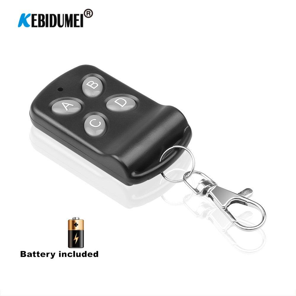 Control remoto de clonación universal de 433 MHZ para puertas eléctricas de coches, controles remotos de puertas de garaje, clonación eléctrica de 4 canales RF