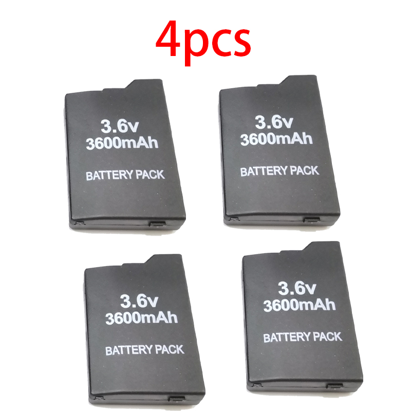 Batteria di backup 3600mAh per SONY PSP 2000 Console di gioco portatile Batterie di backup per SONY PS Lite PSP-2000 PSP-3000 PSP-3004 Nuovo: Grigio chiaro
