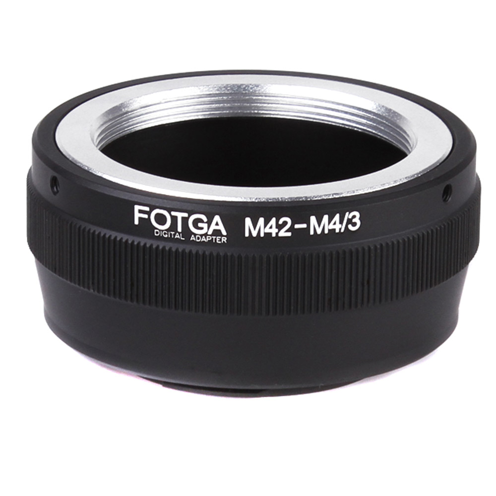 Fotga adaptateur anneau objectif M42 monture à vis pour Olympus M42 objectif vers Micro 4/3 monture appareil photo DSLR accessoires pour appareil photo