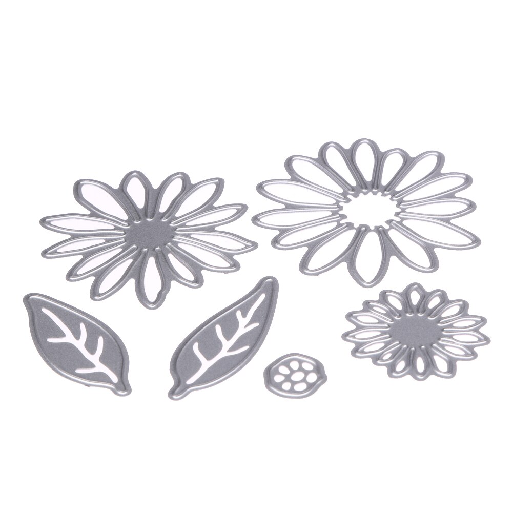 6 X Flowers die cuts metal die cutting dies in scrapbooking Cutting Dies Scrapbooking Material Wedding Decoration