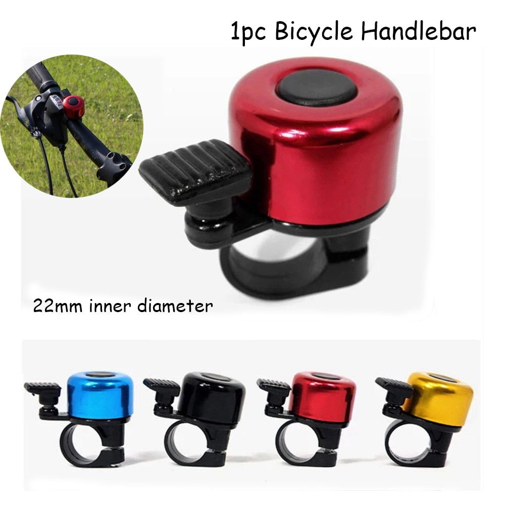 1pc 4 farver cykel klokke horn lyd alarm sikkerhed cykling beskyttende udendørs cykel styr metal klokke ringe cykel tilbehør