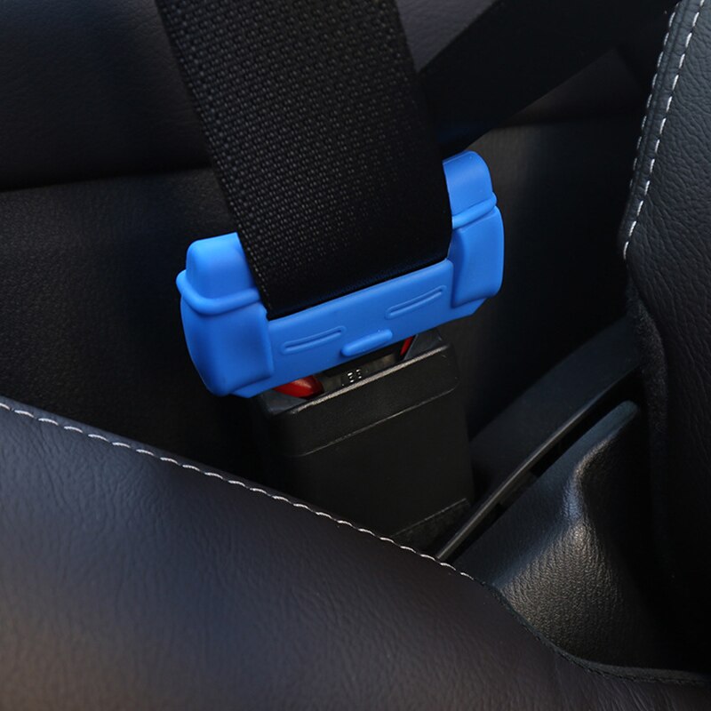 1 stk bil sikkerhedsspænde dækker polstring pad spænde beskytter anti ridse indvendige sikkerhedsseler polstring bil tilbehør