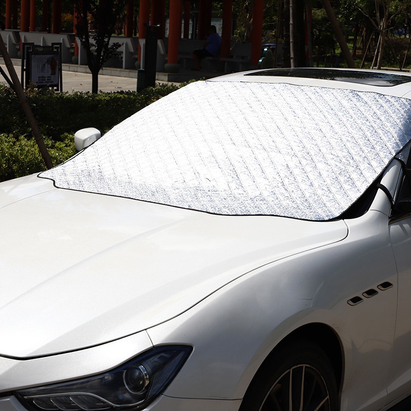 Snedække til bil, forrudeafdækning, afdækningsdug, snedække til forrude, vinterrudeafdækning, frost- og frostvæskeafdækning