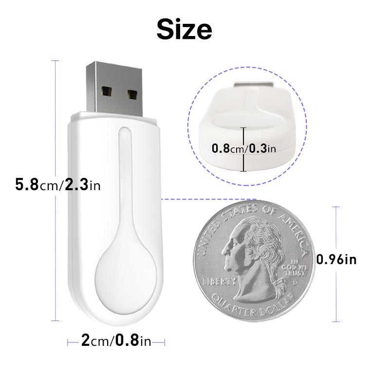 MAGENE ANT+ USB Transmitter Receiver Compatible Garmin Bicycle Computer Cycle USB ANT Stick Bluetooth Speed Cadence