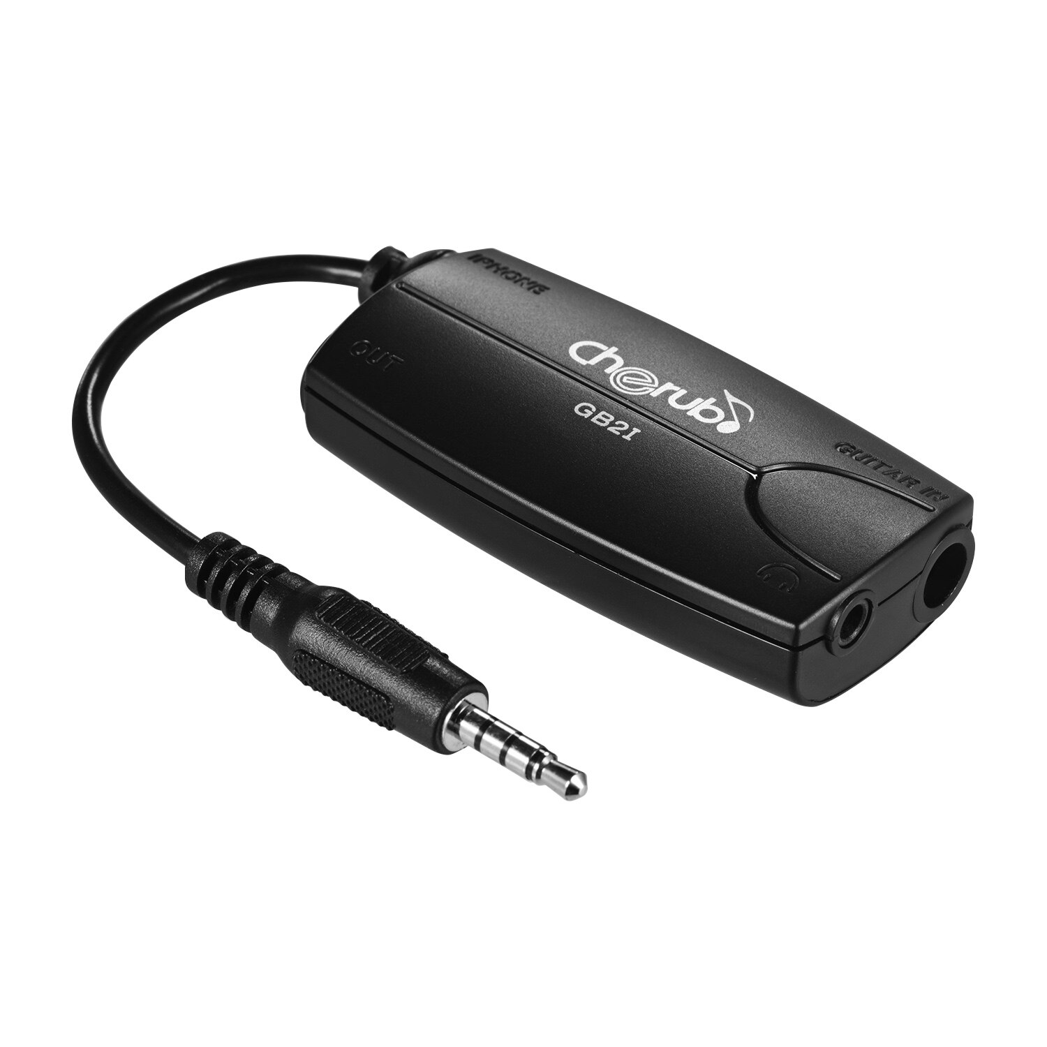 GB2i Musical Instrument Guitar Interface Adapter for Guitar Bass Keyboard Microphone Mixer Compatible