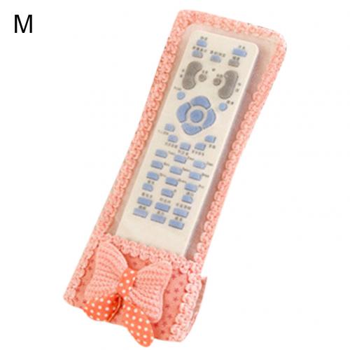 Kant strik stof airconditioning tv afstandsbediening stofhoes beschermhoes: M