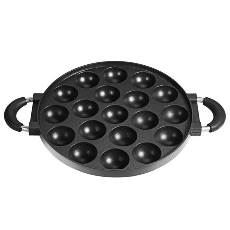 Takoyaki – poêle à Grill avec 7 /12 /15 trous, ustensile de cuisine domestique en forme de boule de poulpe: 15 Hole